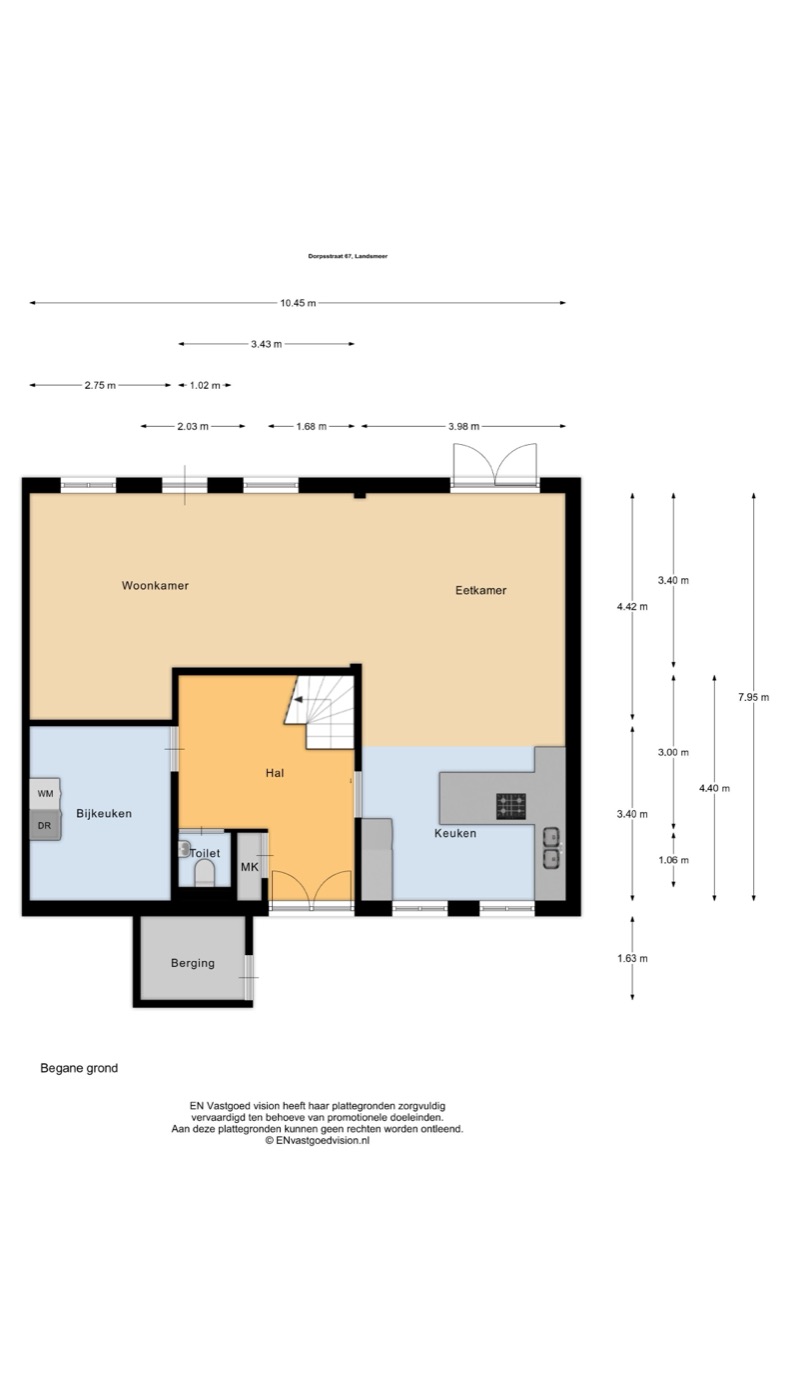 Plattegrond begane grond